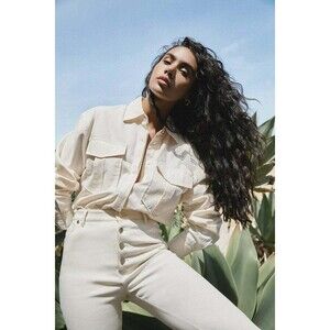 SIGNIFICANT OTHER LENNY JEANS CREAM Womens Pants MRP $229 NWT Size 6